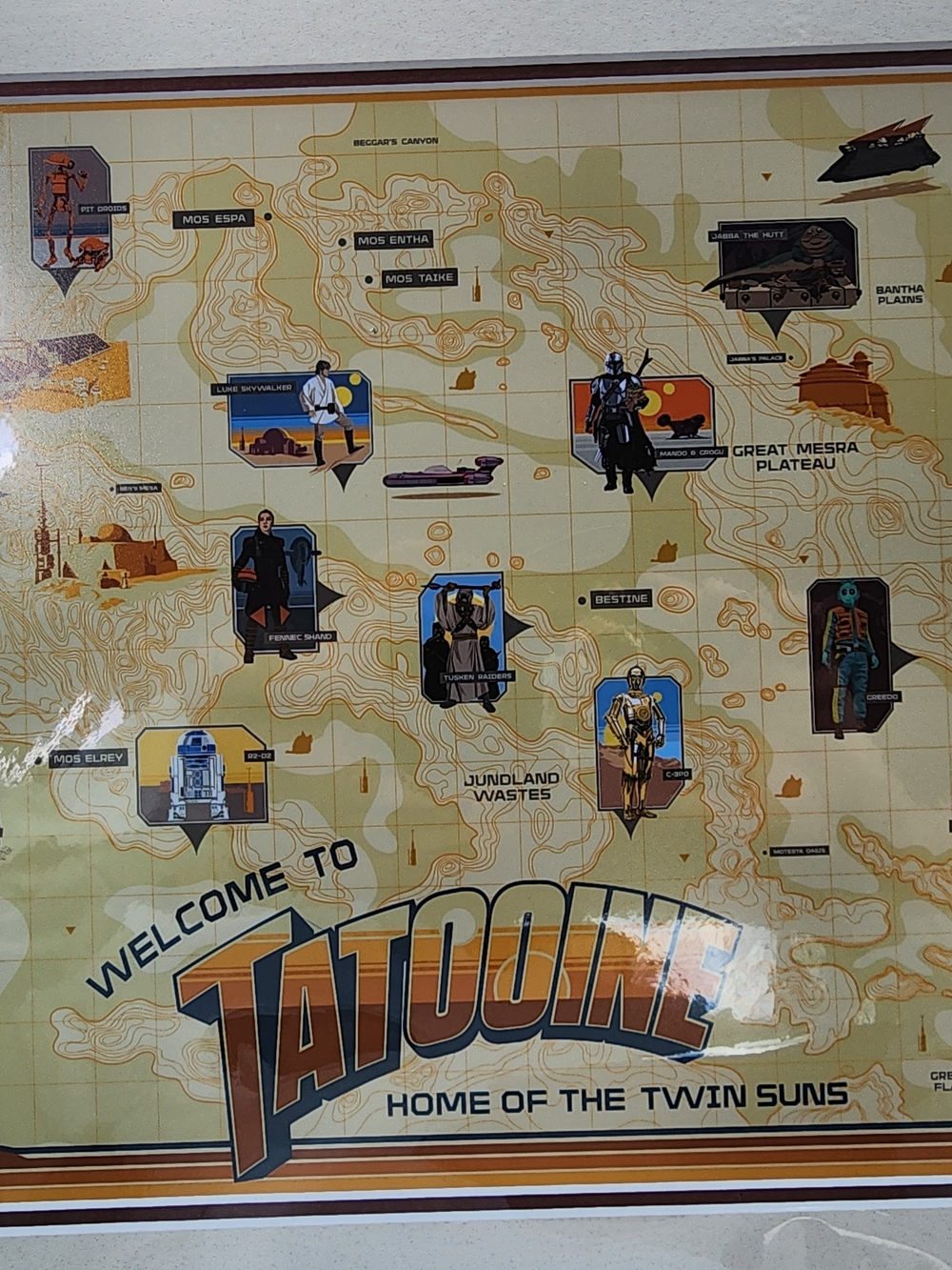 Disney Artist Print - Disney Group - STAR WARS - Welcome to Tatooine